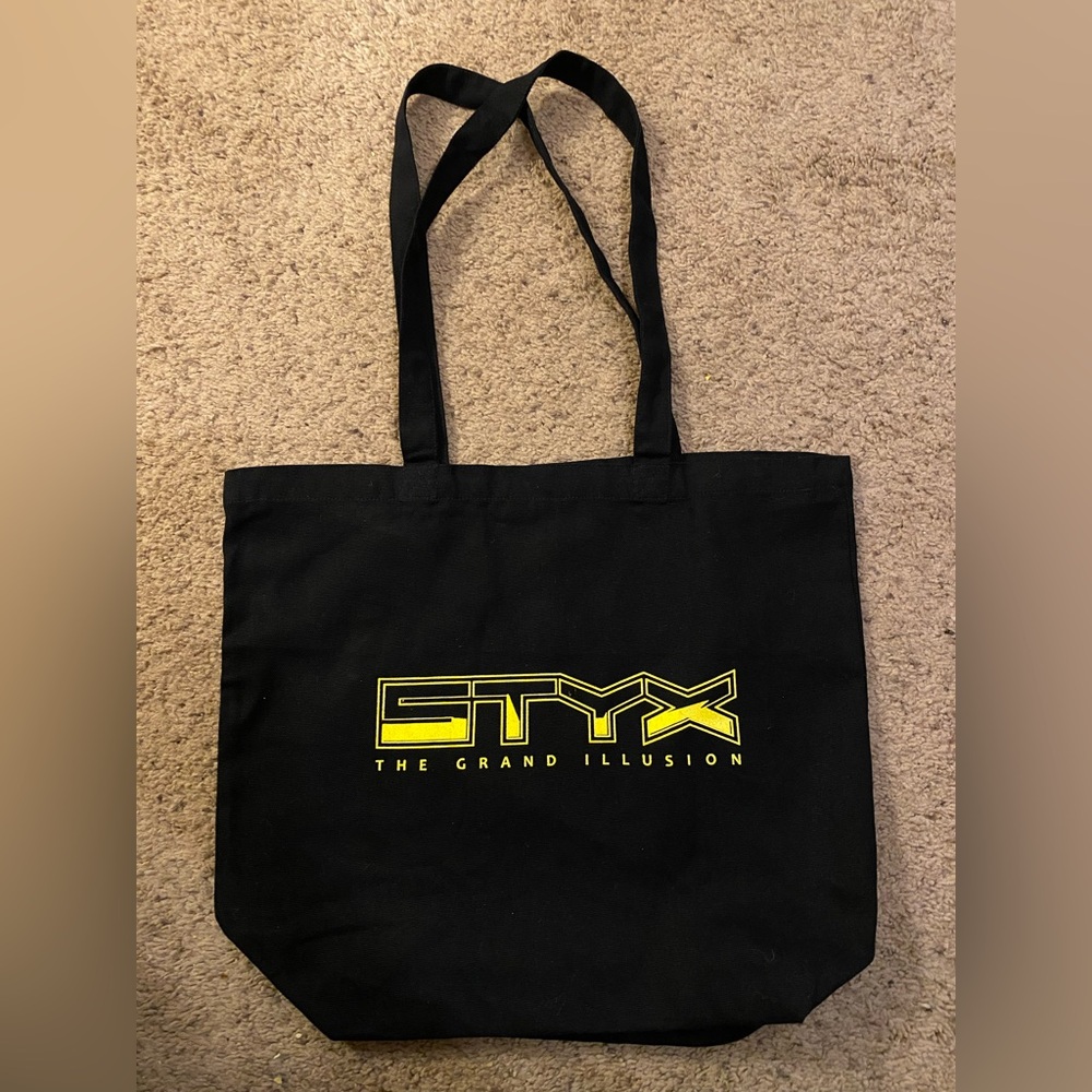 The Grand Illusion tour tote bag by Styx vintage 1977